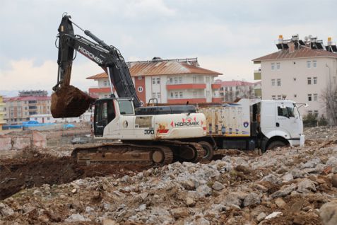 Dev projede çalışmalar başladı
