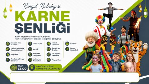 KARNE SEVİNCİ BİNGÖL’DE ŞENLİĞE DÖNÜŞECEK